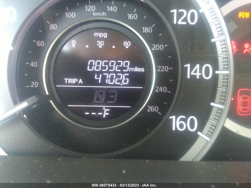 2015 HONDA ACCORD SEDAN EX-L - 1HGCR3F86FA032313