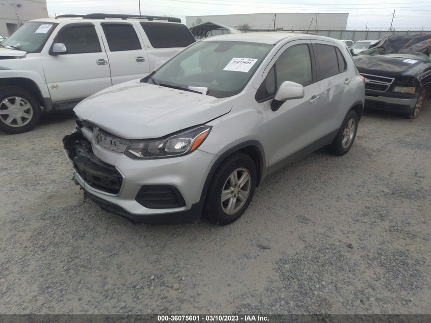 VIN 3GNCJKSBXLL182079 2020 CHEVROLET TRAX LS