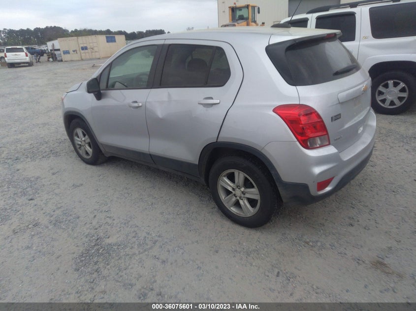 VIN 3GNCJKSBXLL182079 2020 CHEVROLET TRAX LS