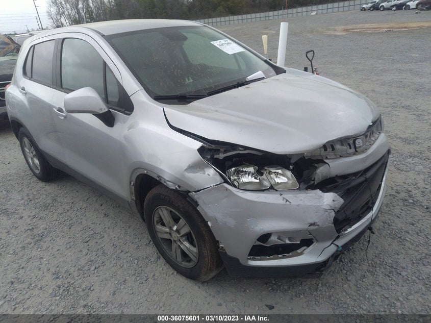 VIN 3GNCJKSBXLL182079 2020 CHEVROLET TRAX LS