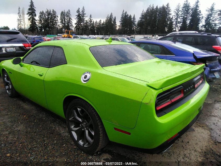 2015 DODGE CHALLENGER R/T PLUS - 2C3CDZBTXFH708214