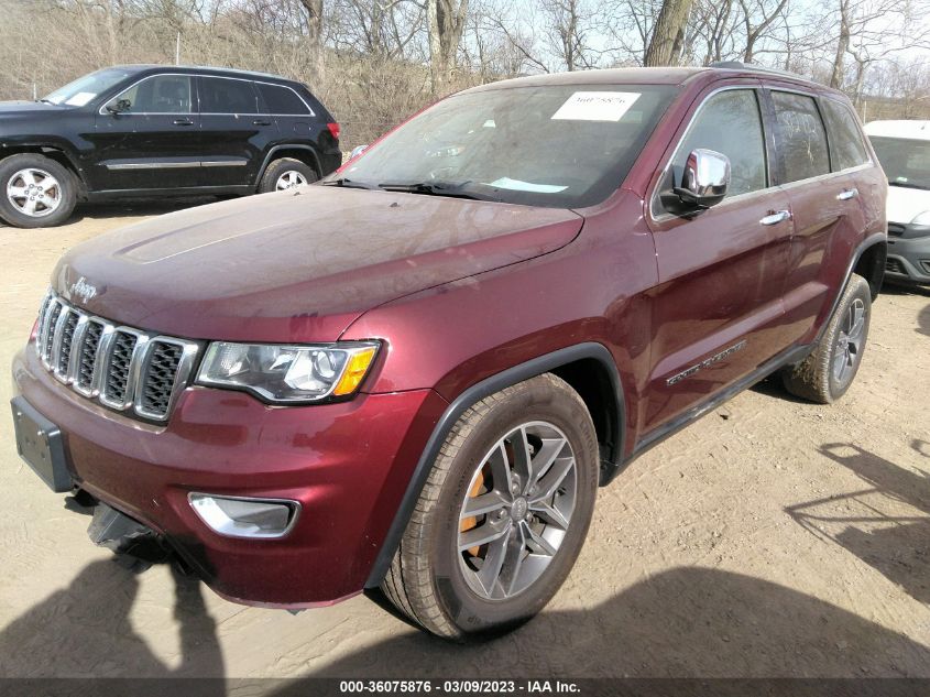 2017 JEEP GRAND CHEROKEE LIMITED 1C4RJFBG0HC812782