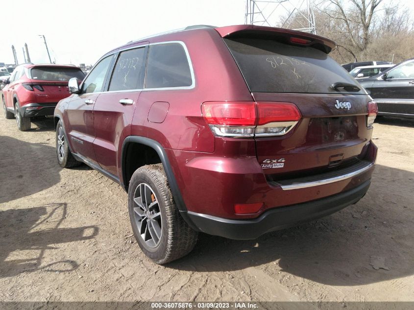 2017 JEEP GRAND CHEROKEE LIMITED 1C4RJFBG0HC812782