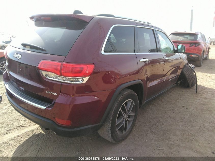 2017 JEEP GRAND CHEROKEE LIMITED 1C4RJFBG0HC812782
