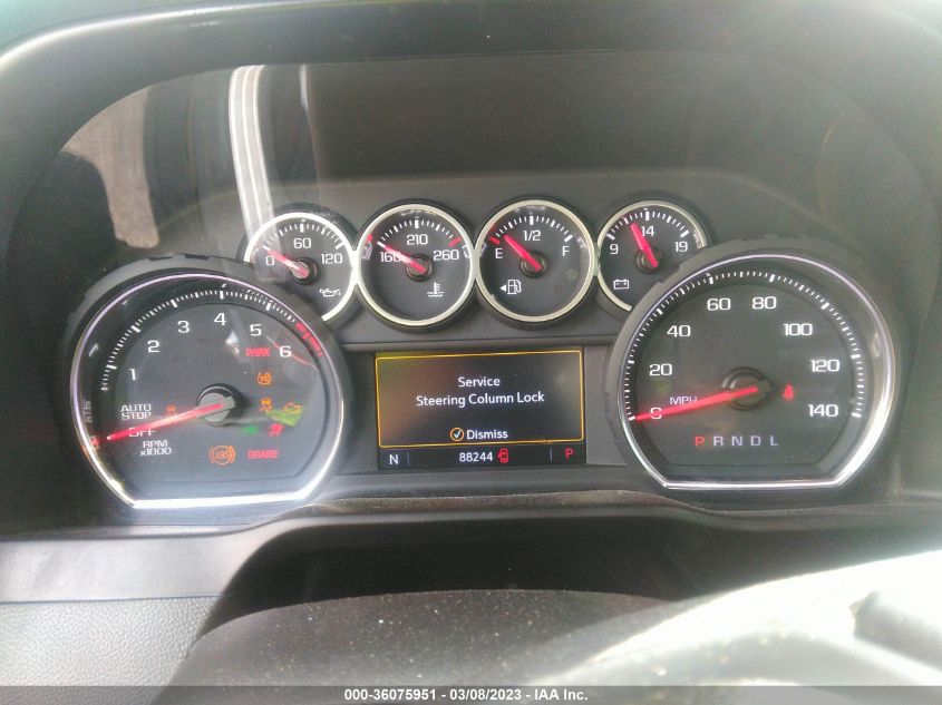 2019 CHEVROLET SILVERADO 1500 LT - 1GCPWCED7KZ100668