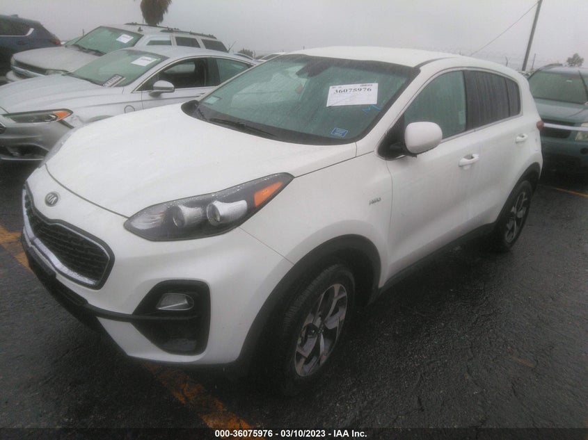 VIN KNDPMCAC8M7864269 2021 KIA SPORTAGE LX