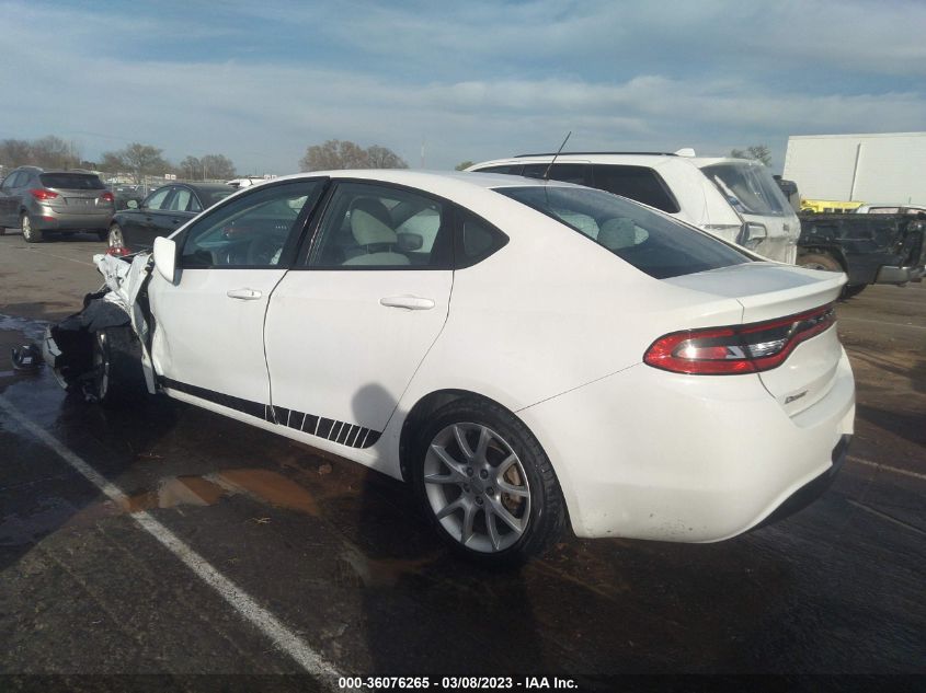 2013 DODGE DART SXT - 1C3CDFBA9DD221268