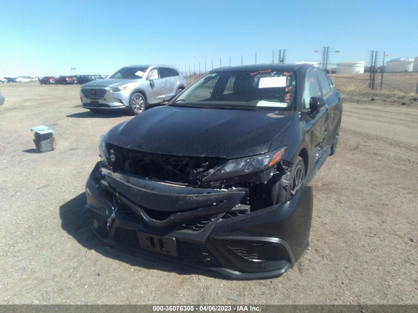 2022 TOYOTA CAMRY SE - 4T1G11AK1NU705693
