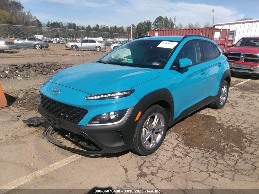 VIN KM8K62AB5NU759645 2022 HYUNDAI KONA SEL