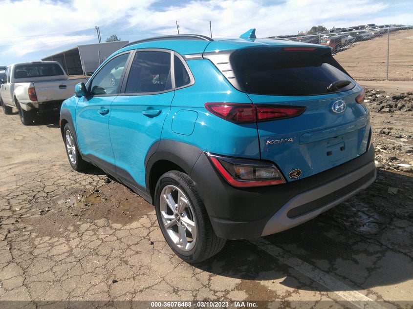 VIN KM8K62AB5NU759645 2022 HYUNDAI KONA SEL
