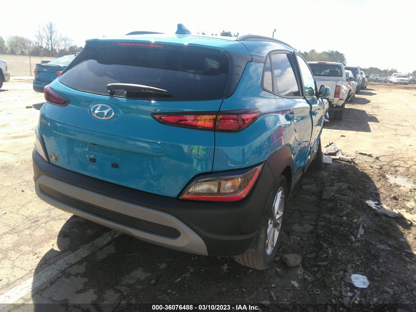 VIN KM8K62AB5NU759645 2022 HYUNDAI KONA SEL