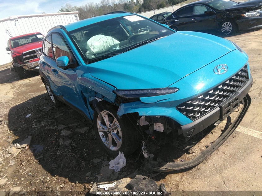 VIN KM8K62AB5NU759645 2022 HYUNDAI KONA SEL