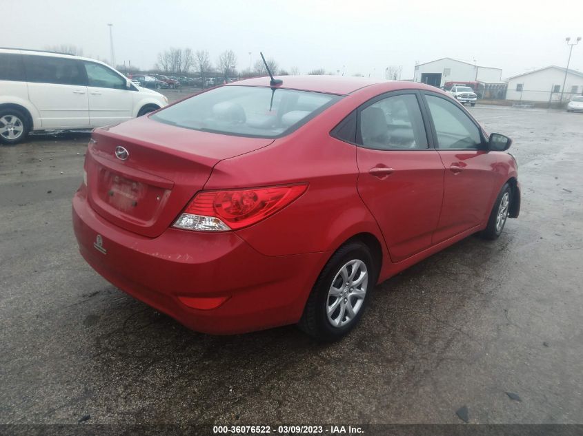 2014 HYUNDAI ACCENT GLS - KMHCT4AE1EU633897
