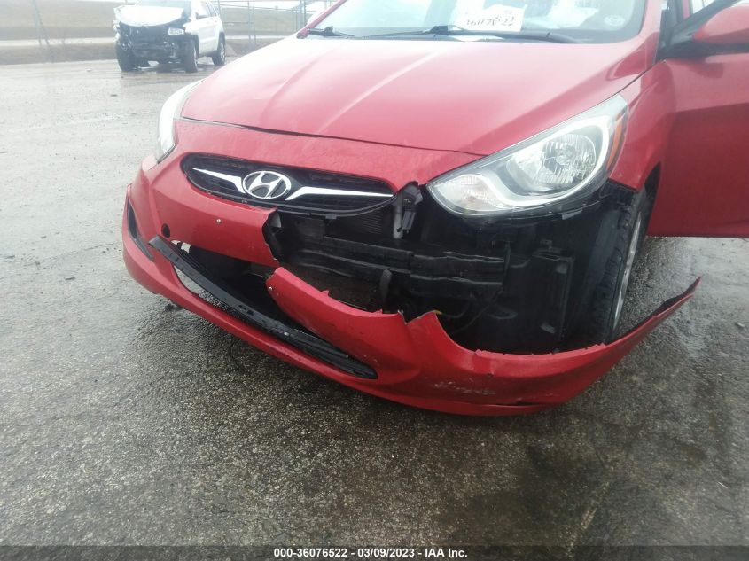 2014 HYUNDAI ACCENT GLS - KMHCT4AE1EU633897