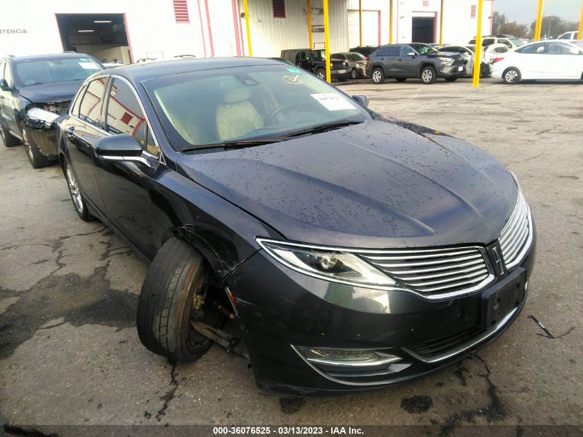 2014 LINCOLN MKZ HYBRID - 3LN6L2LU7ER825791