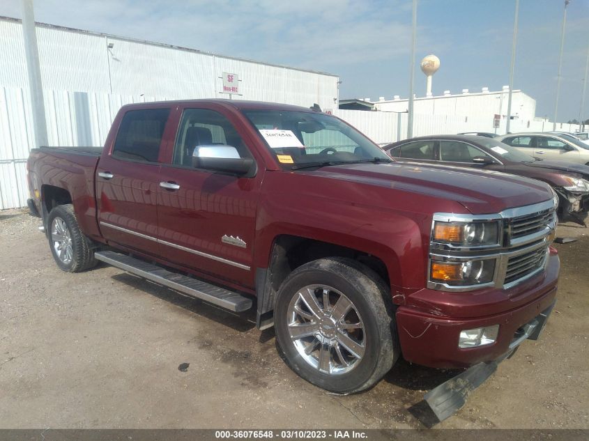 2014 CHEVROLET SILVERADO 1500 HIGH COUNTRY - 3GCUKTEC2EG470842