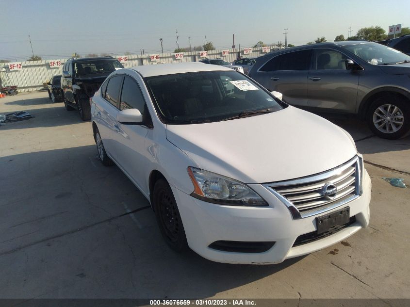 2015 NISSAN SENTRA SV - 3N1AB7AP8FL658232