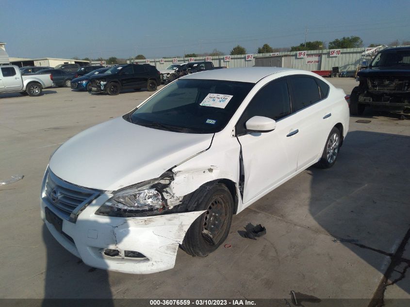 2015 NISSAN SENTRA SV - 3N1AB7AP8FL658232