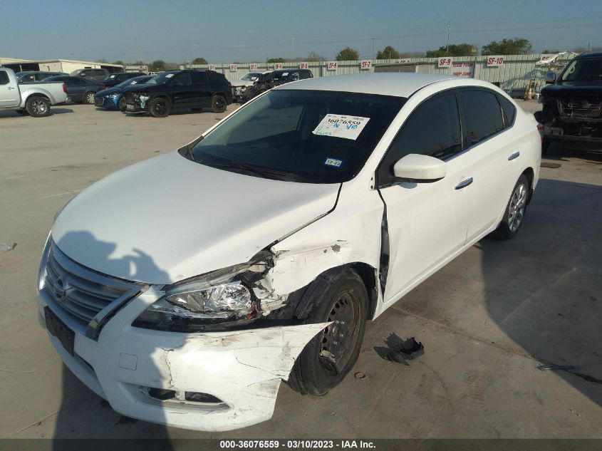 2015 NISSAN SENTRA SV - 3N1AB7AP8FL658232