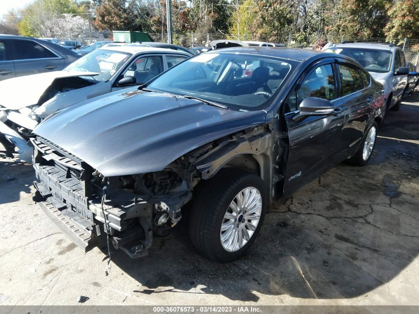 2016 FORD FUSION SE HYBRID - 3FA6P0LU1GR218873