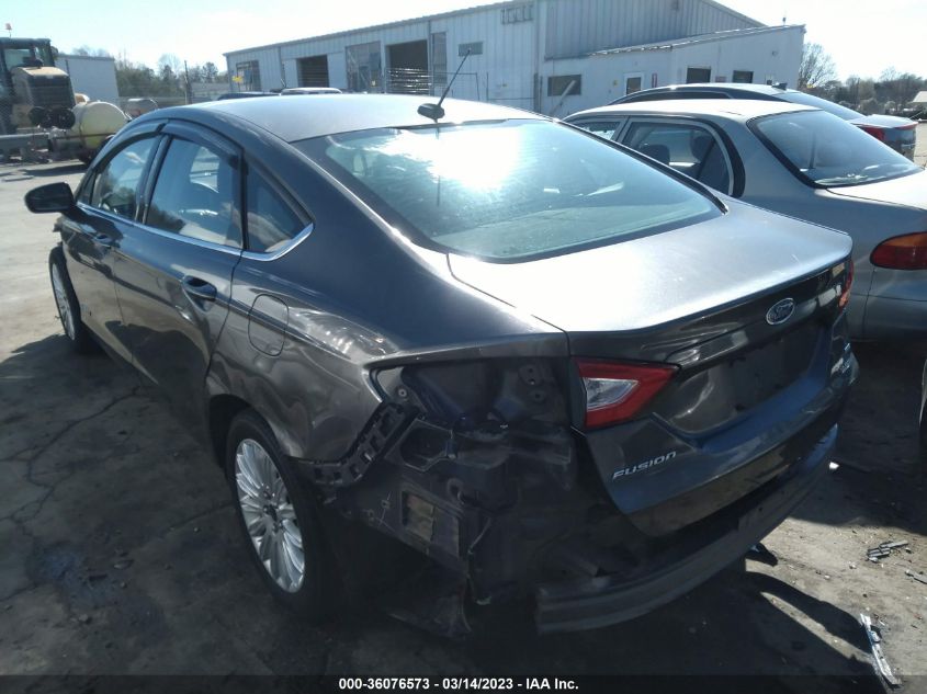 2016 FORD FUSION SE HYBRID - 3FA6P0LU1GR218873