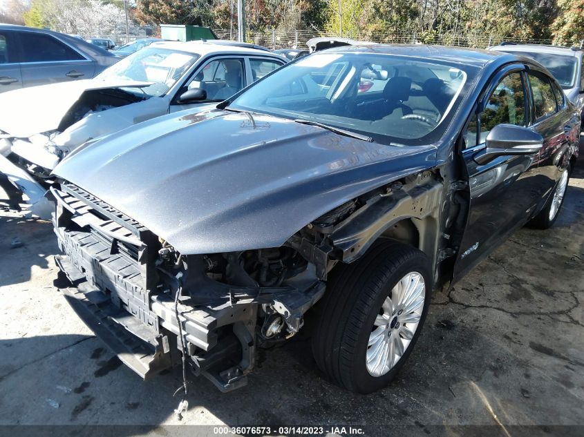 2016 FORD FUSION SE HYBRID - 3FA6P0LU1GR218873