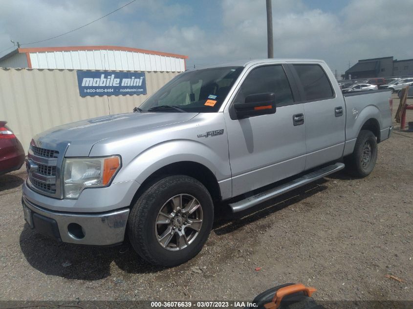 2013 FORD F-150 XL/XLT/FX2/LARIAT - 1FTFW1CF1DKD05743