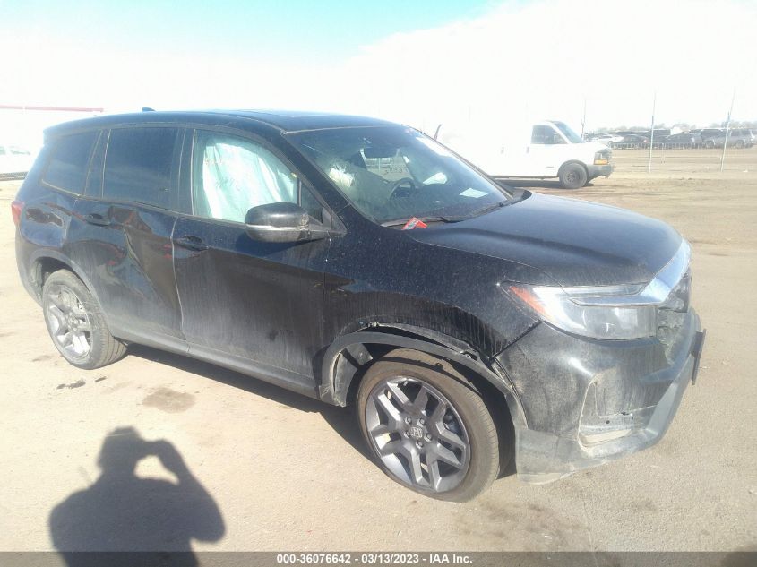 2022 HONDA PASSPORT EX-L - 5FNYF8H55NB013870