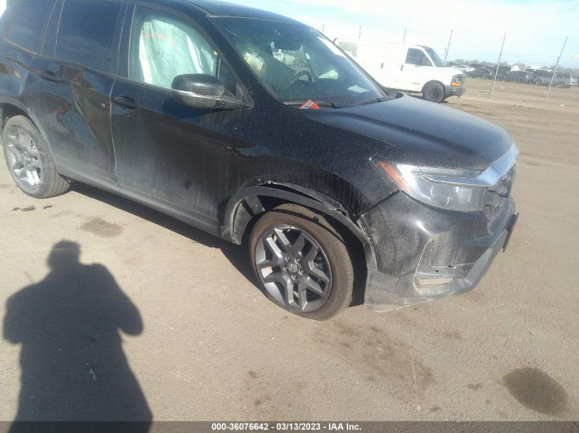2022 HONDA PASSPORT EX-L 5FNYF8H55NB013870