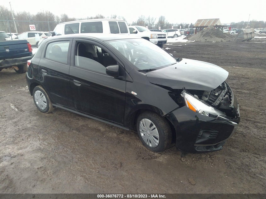 VIN ML32AUHJ0MH010788 2021 MITSUBISHI MIRAGE ES/LE/CARBONITE EDITION