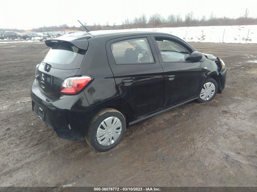 VIN ML32AUHJ0MH010788 2021 MITSUBISHI MIRAGE ES/LE/CARBONITE EDITION