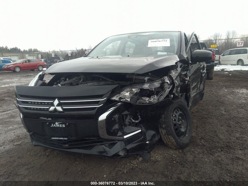 VIN ML32AUHJ0MH010788 2021 MITSUBISHI MIRAGE ES/LE/CARBONITE EDITION