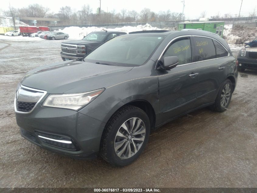2015 ACURA MDX TECH PKG - 5FRYD3H43FB006349