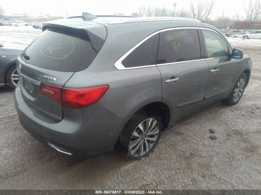 2015 ACURA MDX TECH PKG - 5FRYD3H43FB006349