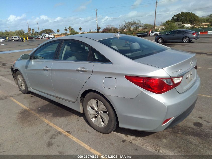 2014 HYUNDAI SONATA GLS - 5NPEB4AC7EH823017