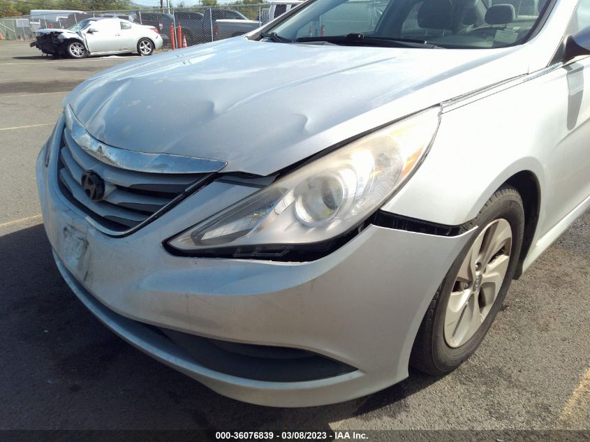 2014 HYUNDAI SONATA GLS - 5NPEB4AC7EH823017