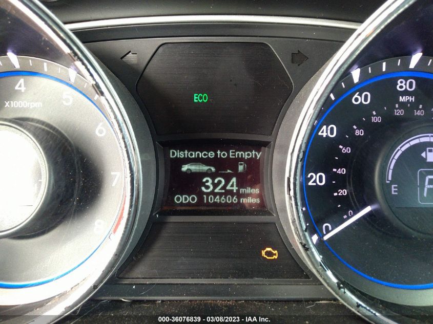 2014 HYUNDAI SONATA GLS - 5NPEB4AC7EH823017