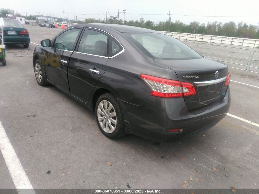 VIN 3N1AB7AP0DL778880 2013 NISSAN SENTRA no.3