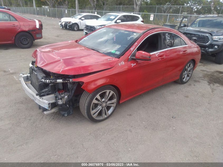 2014 MERCEDES-BENZ CLA-CLASS CLA 250 - WDDSJ4EB1EN039901