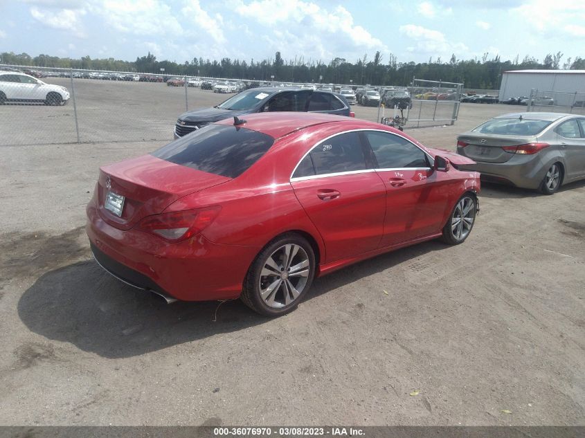 2014 MERCEDES-BENZ CLA-CLASS CLA 250 - WDDSJ4EB1EN039901