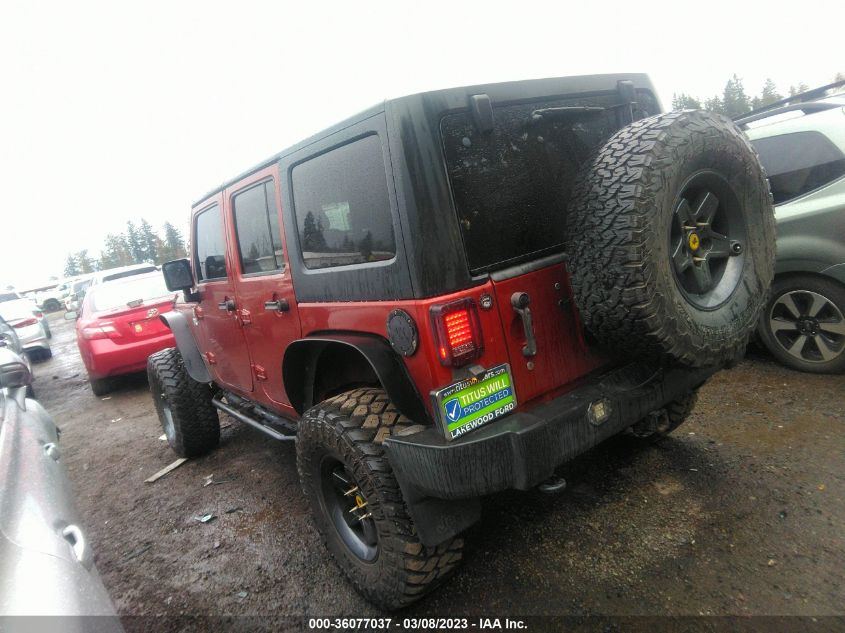 2014 JEEP WRANGLER UNLIMITED SPORT - 1C4BJWDG6EL297846
