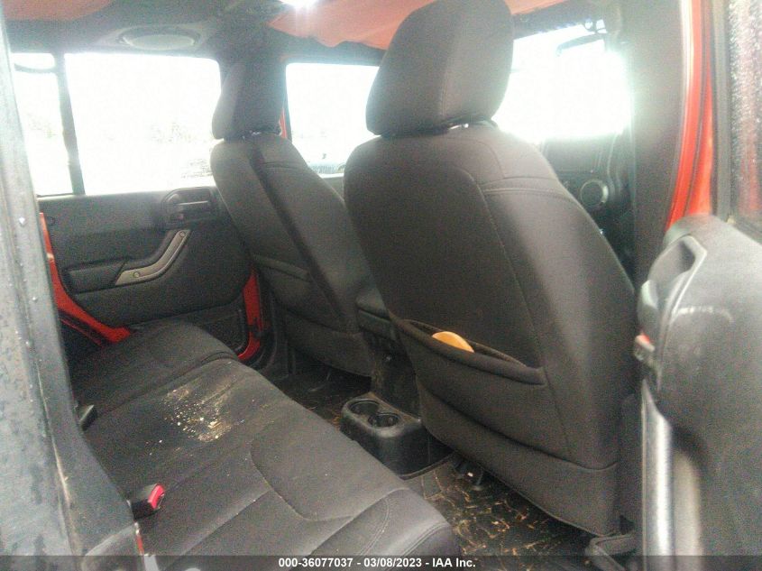2014 JEEP WRANGLER UNLIMITED SPORT - 1C4BJWDG6EL297846