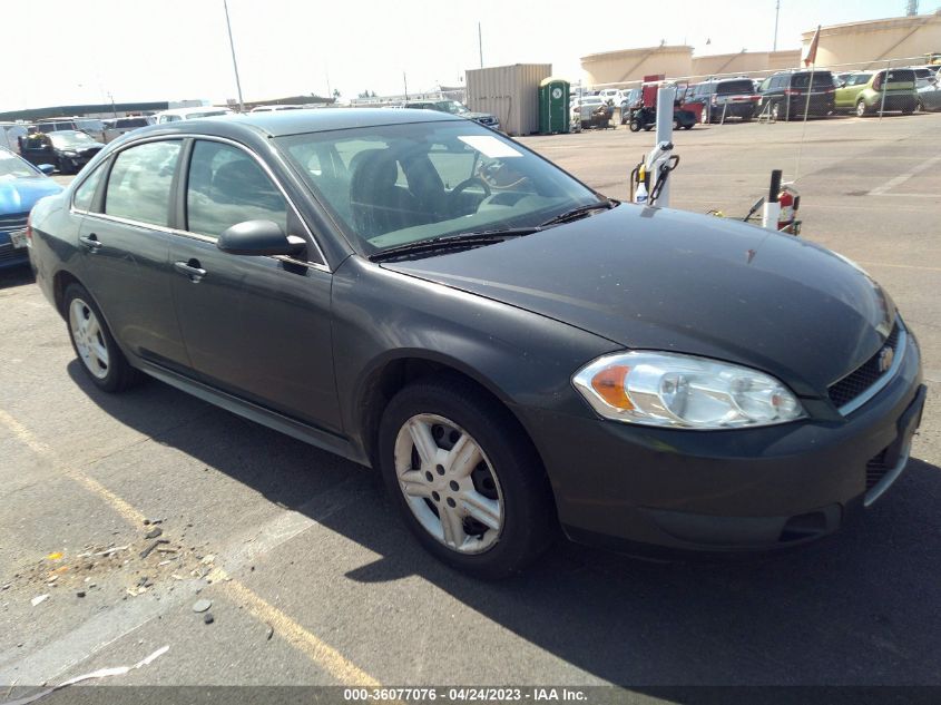 2015 CHEVROLET IMPALA LIMITED POLICE POLICE - 2G1WD5E37F1125324