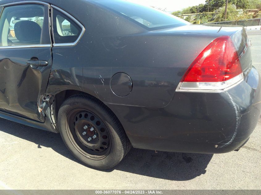 2015 CHEVROLET IMPALA LIMITED POLICE POLICE - 2G1WD5E37F1125324