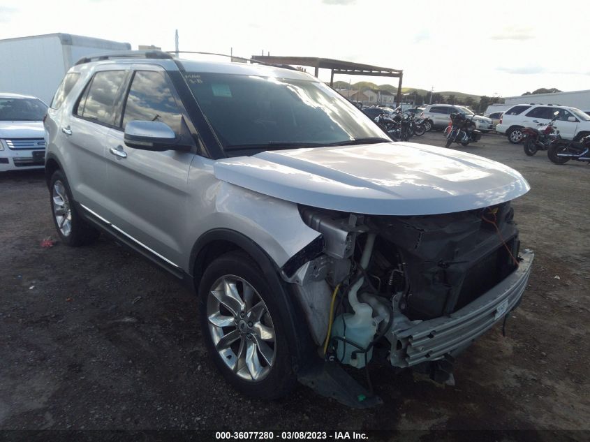 2013 FORD EXPLORER LIMITED - 1FM5K8F86DGA21813