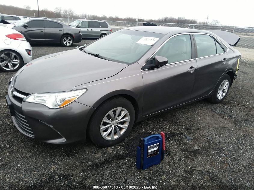 2016 TOYOTA CAMRY XLE/SE/LE/XSE - 4T4BF1FK5GR563216