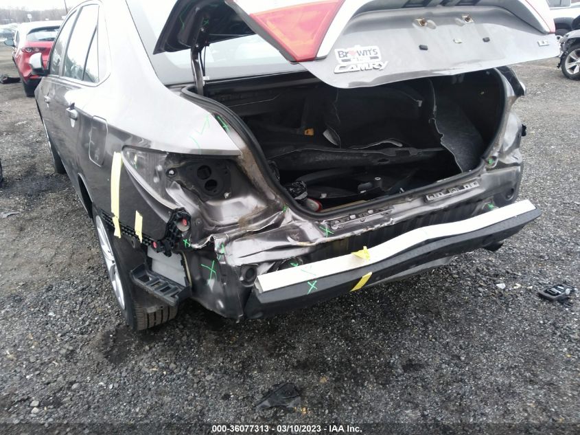 2016 TOYOTA CAMRY XLE/SE/LE/XSE - 4T4BF1FK5GR563216