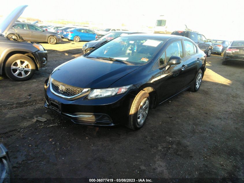 2013 HONDA CIVIC SDN LX - 19XFB2F55DE259079