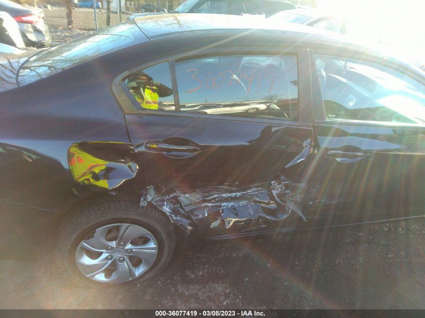 2013 HONDA CIVIC SDN LX - 19XFB2F55DE259079