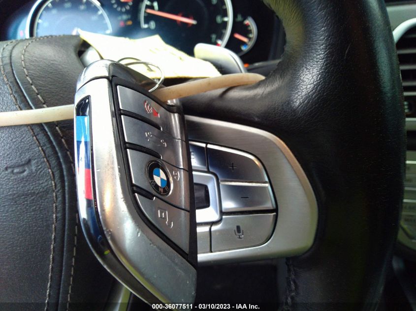 2017 BMW 7 SERIES 750I - WBA7F0C39HGM21895
